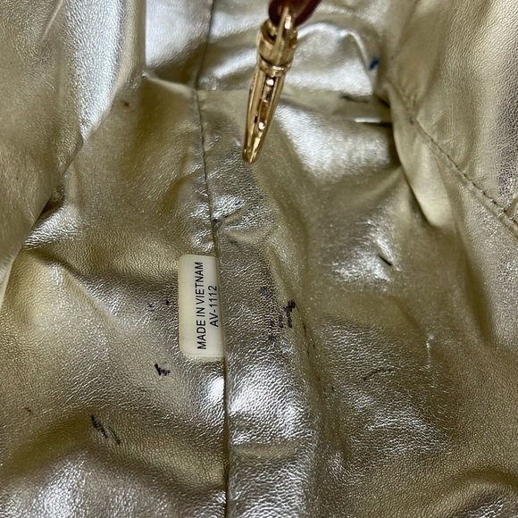 Michael Kors Womens Phyton Black
Glossy Leather Patent Snakeskin
Shoulder Bag - Picture 10 of 10